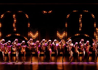 The Company of The REV Theatre Company’s production of A CHORUS LINE at the Merry-Go-Round Playhouse in Auburn, NY.